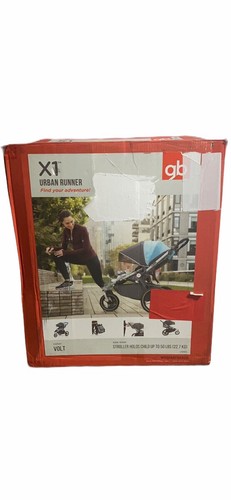 gb x1 urban runner jogging stroller volt